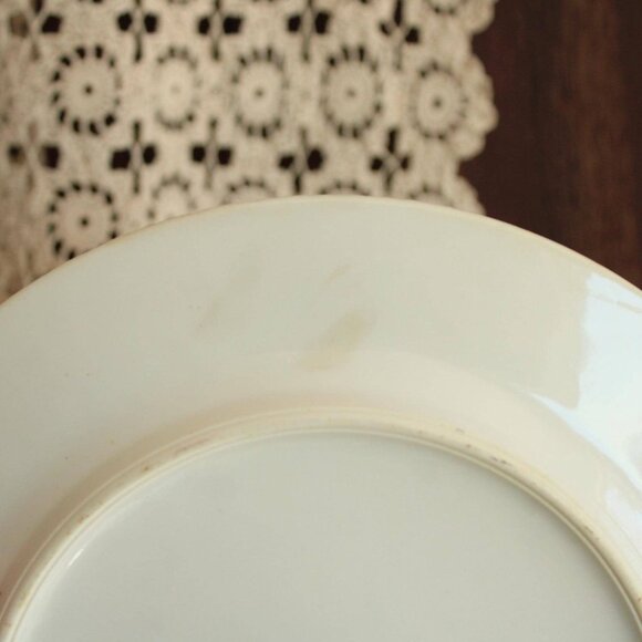 Vintage 1920s 1930s Dinner Plate, Hutschenreuther Selb Bavaria. Floral China, - Picture 9 of 10